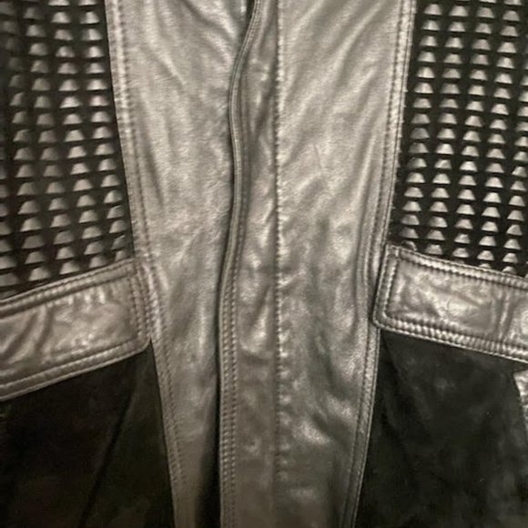 EXCLUSIVE VINTAGE TORRAS MEN LEATHER & SUEDE JACKET - Picture 4 of 6